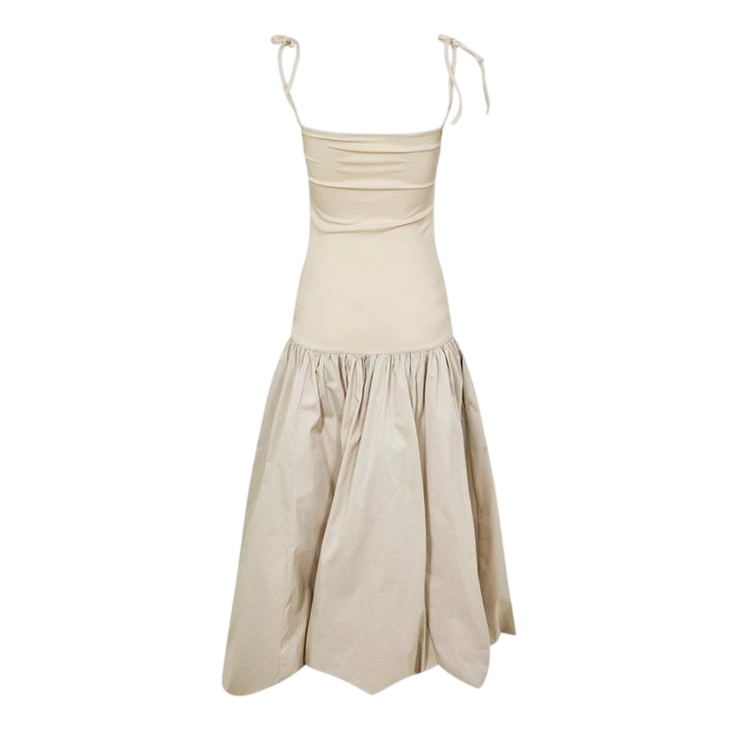 Milk - Back - AmyLynn Womens-Ladies Alexa Midi Dress