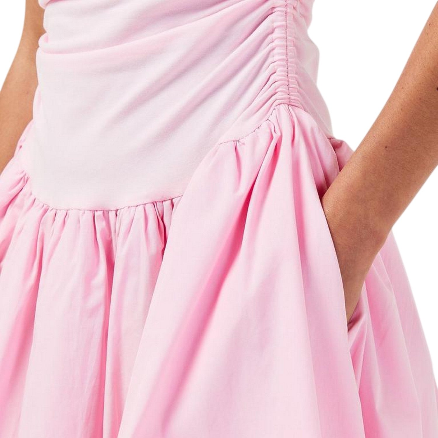 Baby Pink - Side - AmyLynn Womens-Ladies Alexa Midi Dress