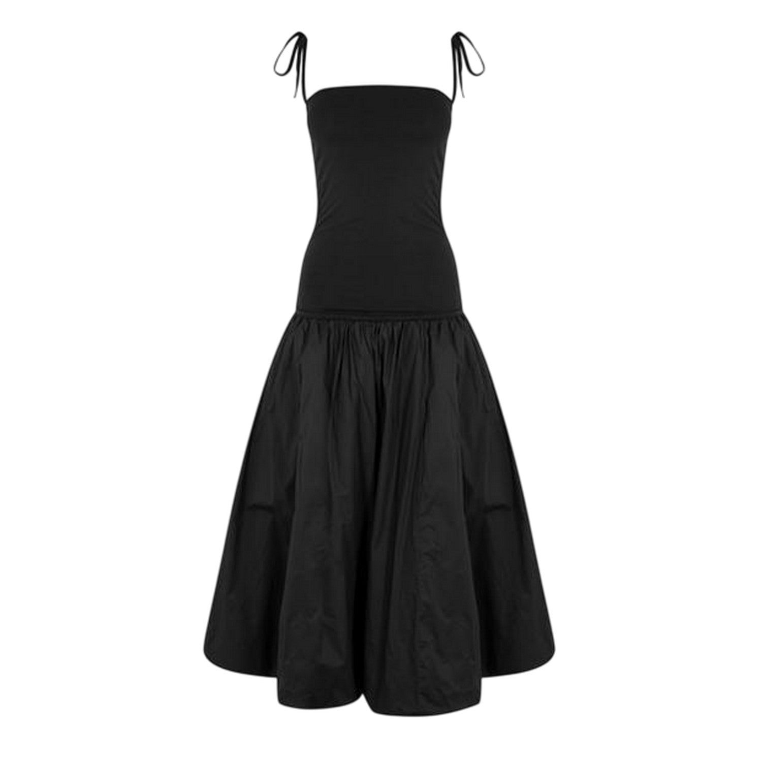 Black - Front - AmyLynn Womens-Ladies Alexa Midi Dress