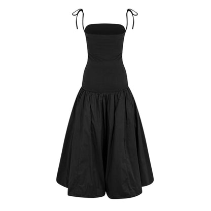 Black - Back - AmyLynn Womens-Ladies Alexa Midi Dress