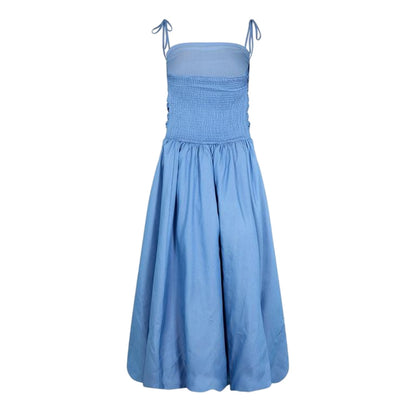 Chambray - Back - AmyLynn Womens-Ladies Alexa Midi Dress