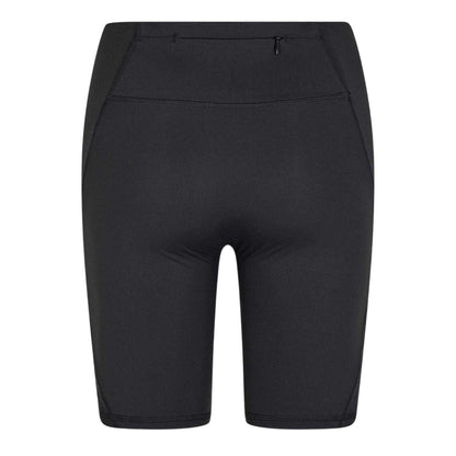 Black - Back - Everlast Womens-Ladies Mesh Cycling Shorts