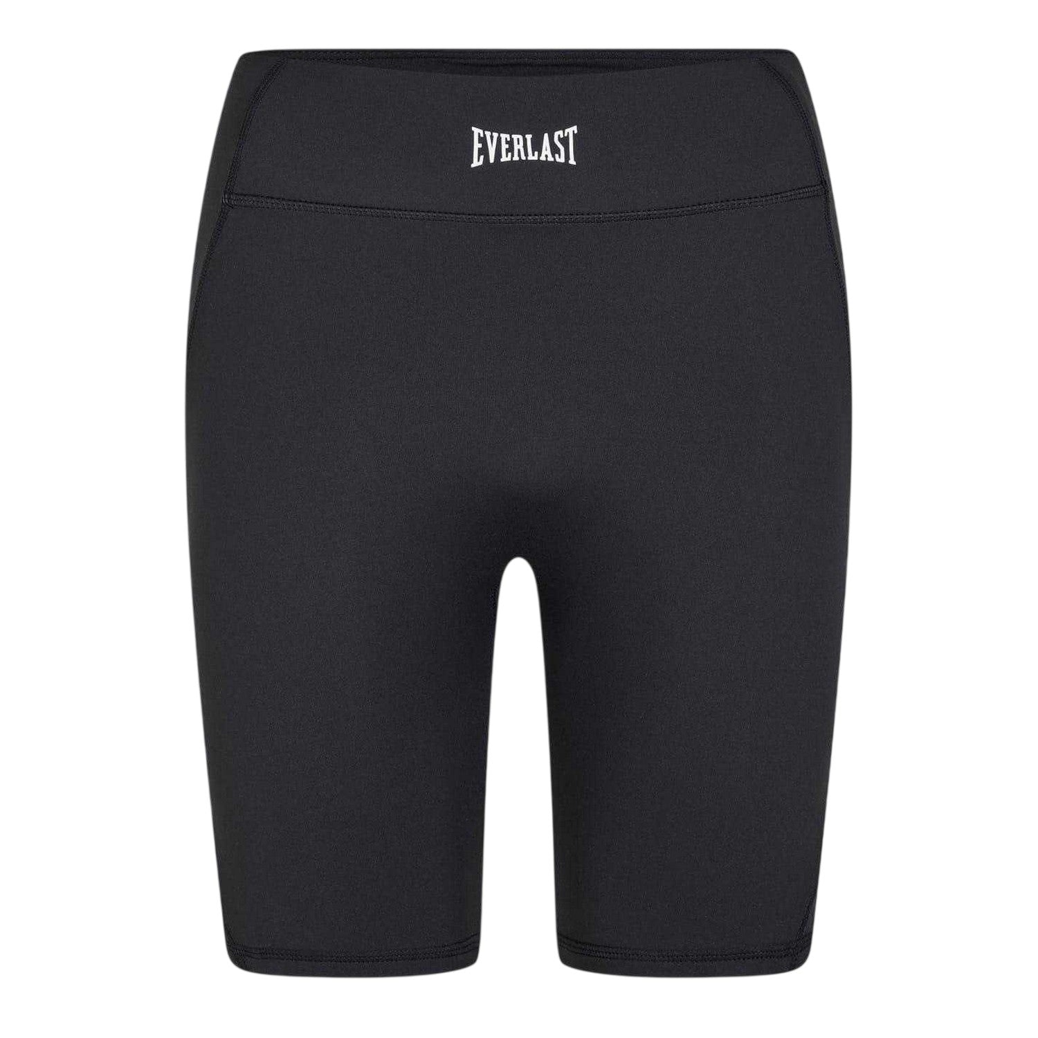 Black - Front - Everlast Womens-Ladies Mesh Cycling Shorts