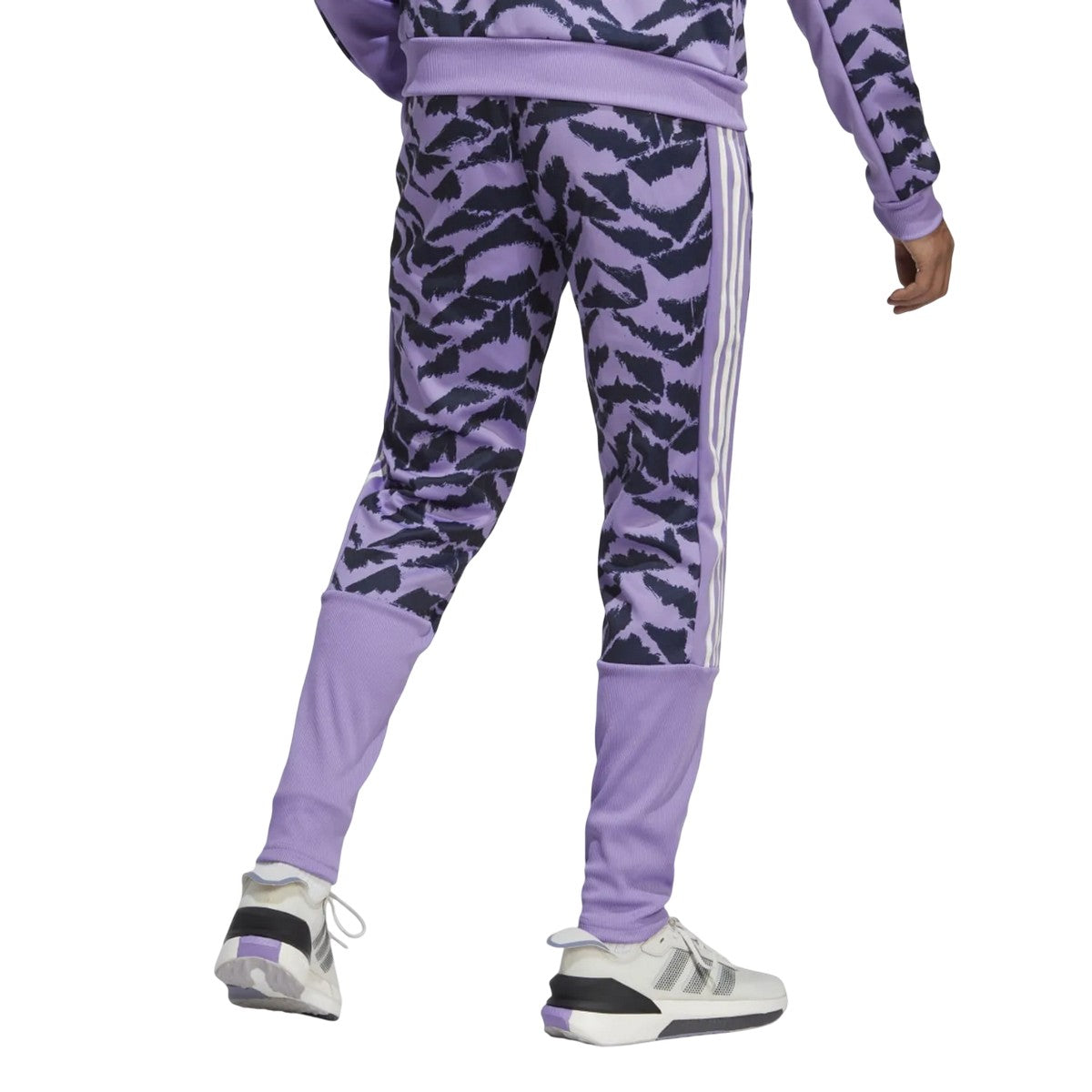 Violet - Back - Adidas Unisex Adult Tiro Suit Up Lifestyle Tracksuit Bottoms