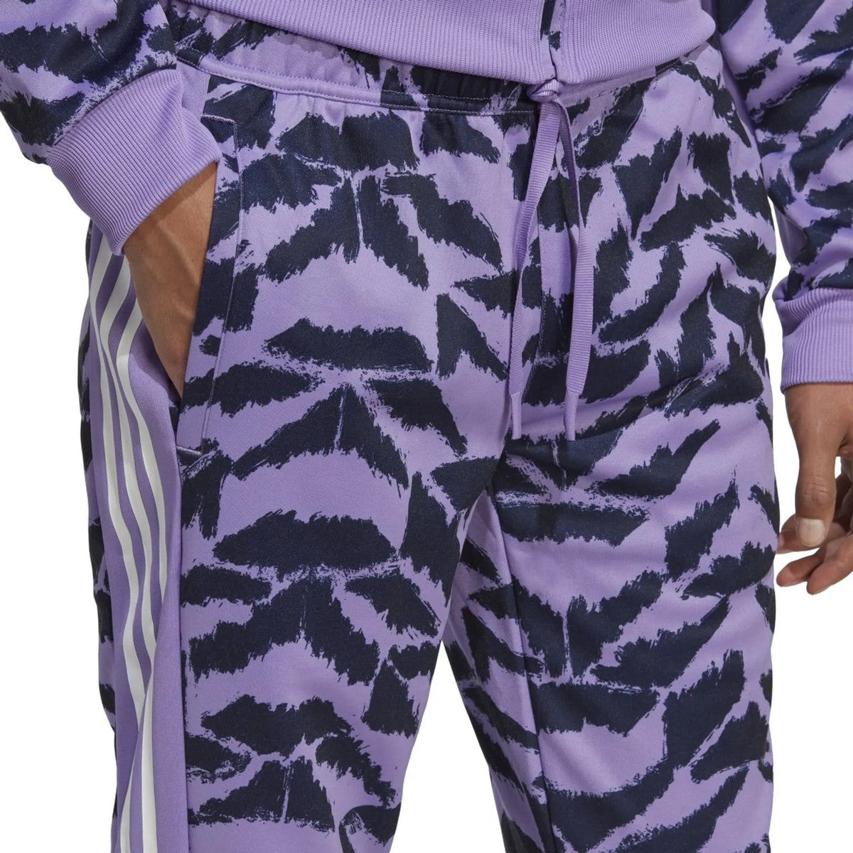 Violet - Lifestyle - Adidas Unisex Adult Tiro Suit Up Lifestyle Tracksuit Bottoms