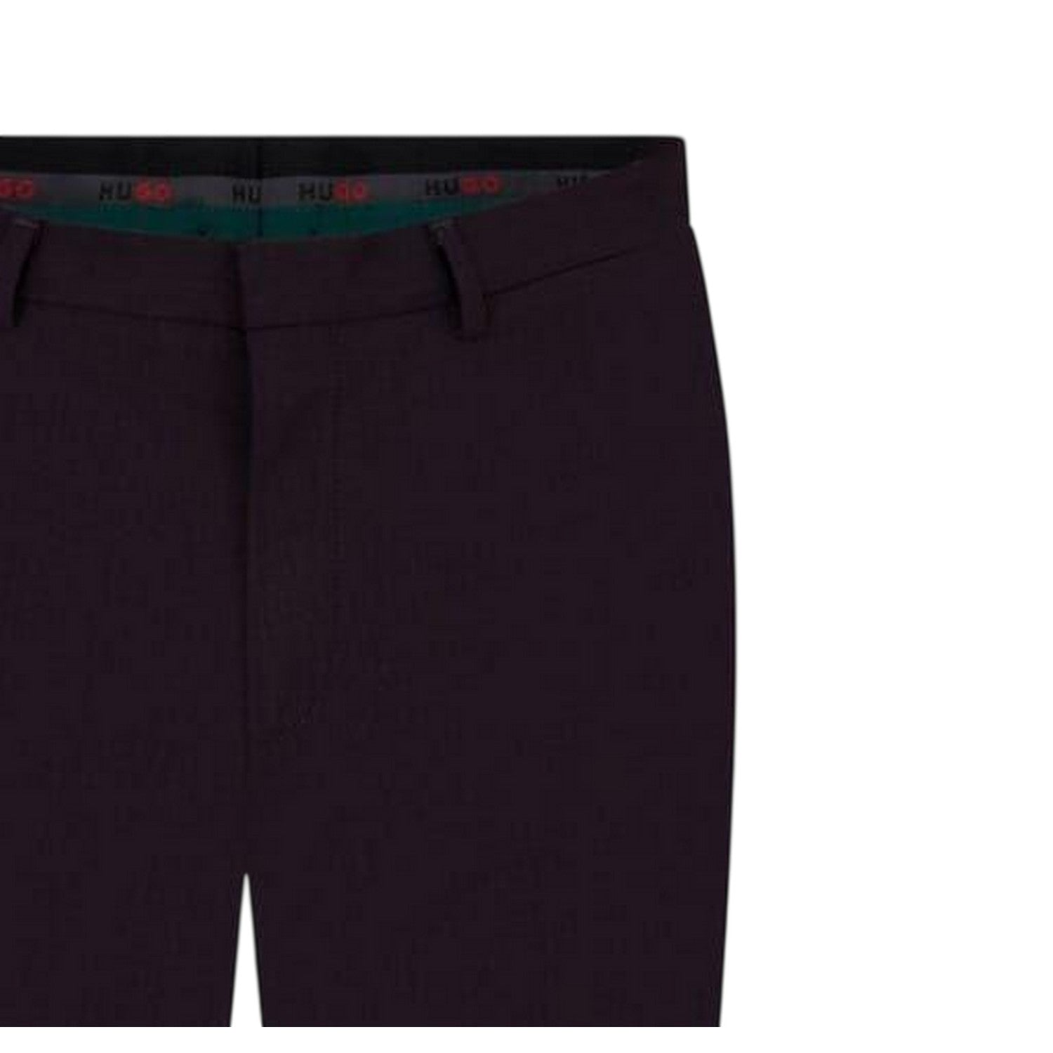 Purple - Side - Hugo Mens Regular Trousers