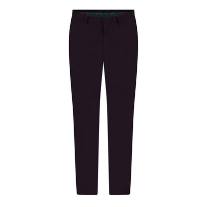 Purple - Front - Hugo Mens Regular Trousers