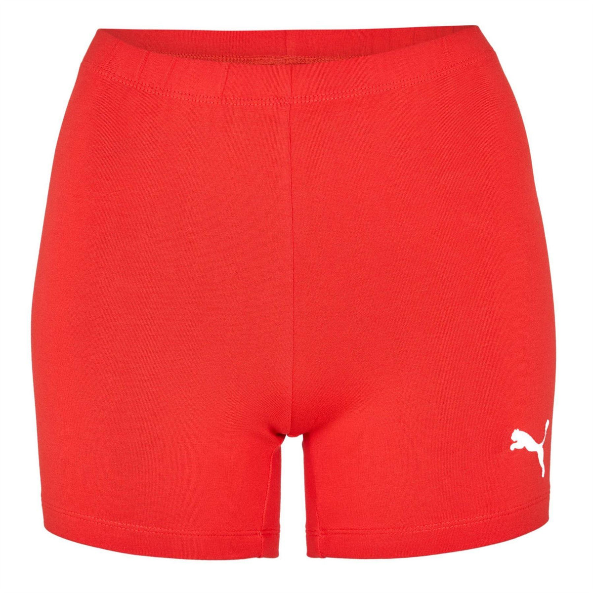 Red - Front - Puma Womens-Ladies Performance Volleyball Shorts
