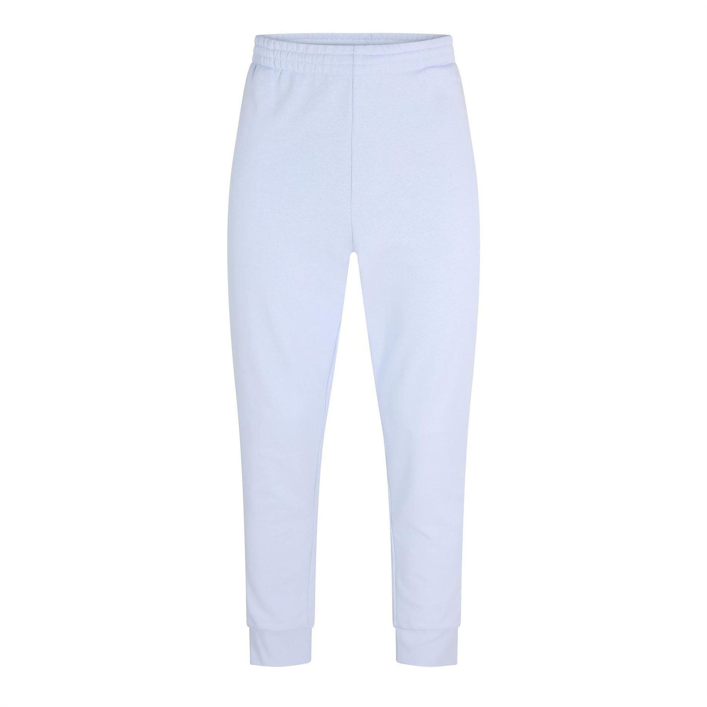 Blue - Front - Lacoste Mens Cotton Plain Tracksuit Bottoms