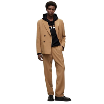 Medium Beige - Back - Boss Unisex Adult Kris 224 Trousers