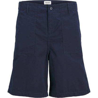 Navy Blazer - Front - Jack And Jones Mens Karl Cargo Shorts