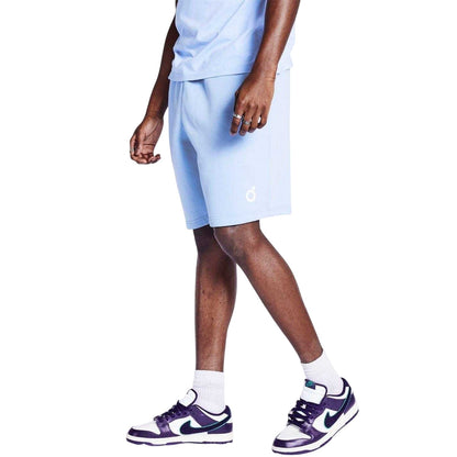 Dusty Blue - Side - Blood Brother Mens Core Sweat Shorts