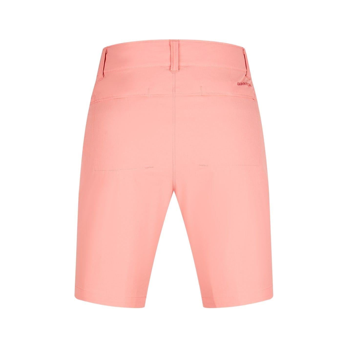 Pink - Back - Karrimor Womens-Ladies Helium Slim Walking Shorts