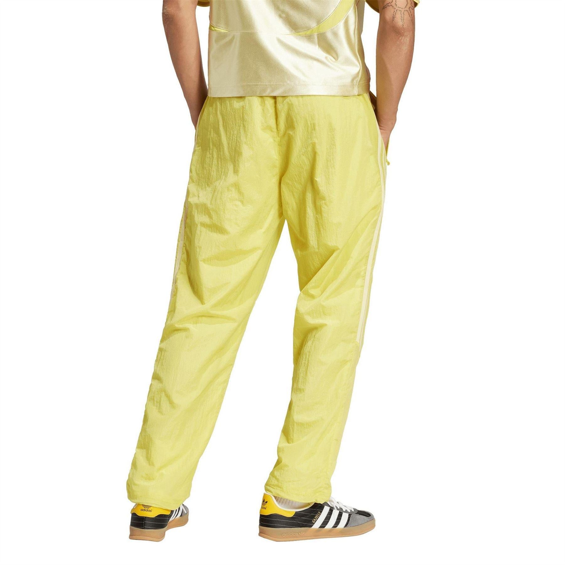 Yellow Sulphur - Back - Adidas Mens Originals Jogging Bottoms