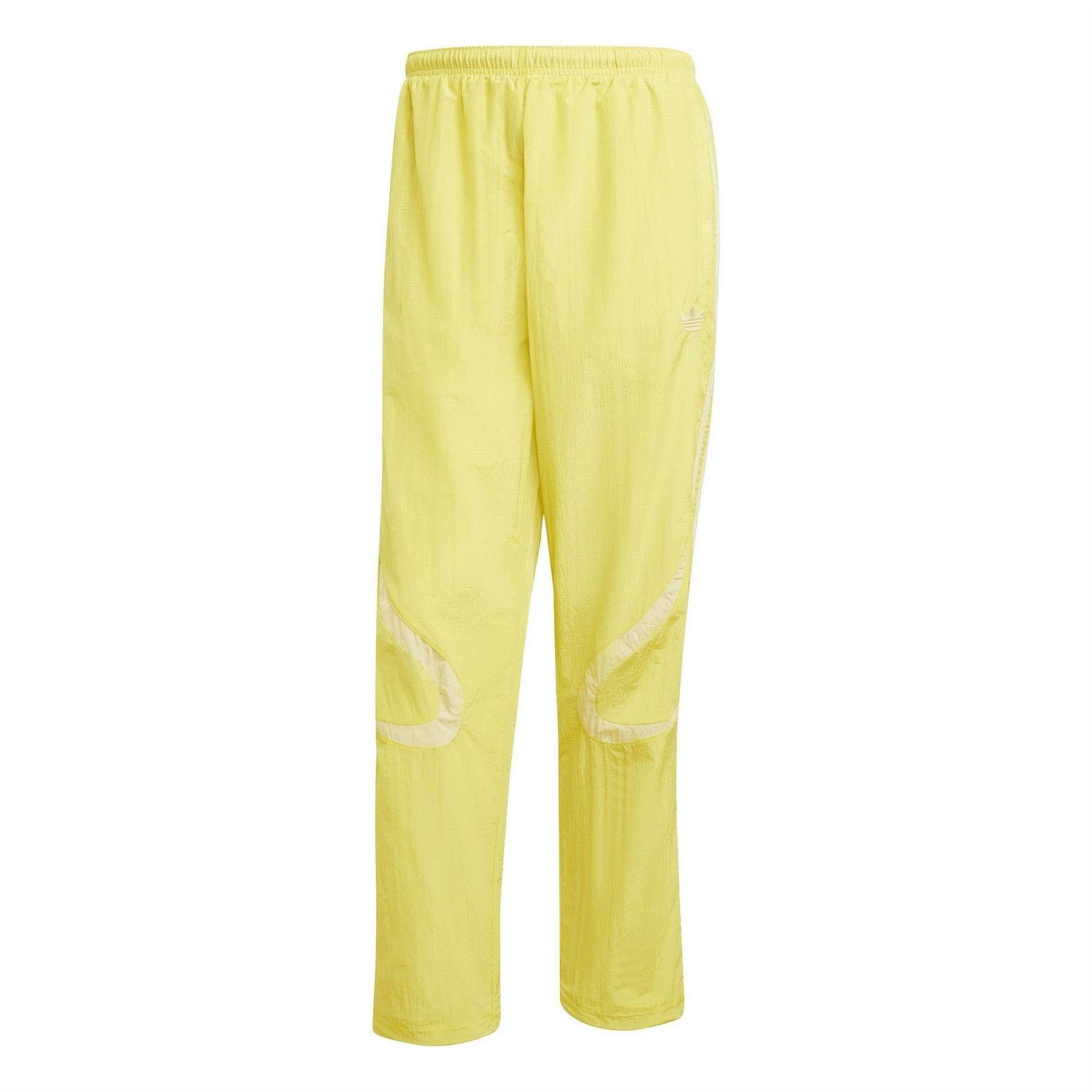 Yellow Sulphur - Front - Adidas Mens Originals Jogging Bottoms