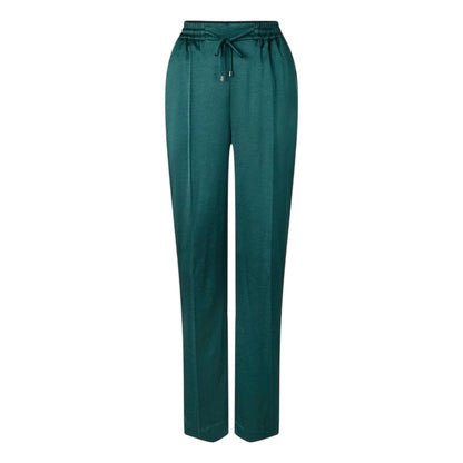 Dark Green - Front - Ted Baker Womens-Ladies Umaibo Satin Joggers