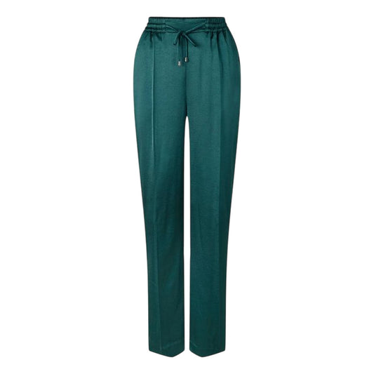 Dark Green - Front - Ted Baker Womens-Ladies Umaibo Satin Joggers