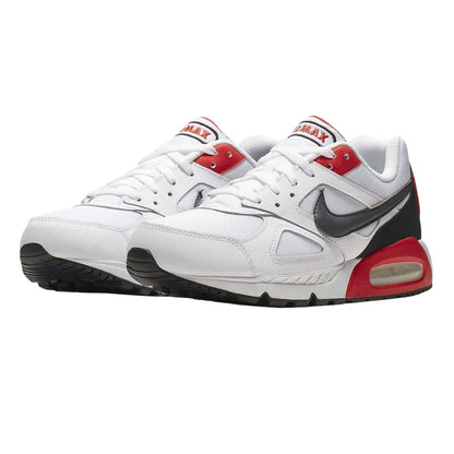 White-Black-Red - Lifestyle - Nike Mens Air Max Leather Trainers