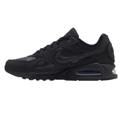Triple Black - Side - Nike Mens Air Max Leather Trainers