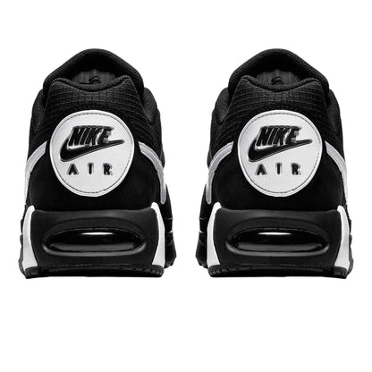 Black-White - Back - Nike Mens Air Max Leather Trainers