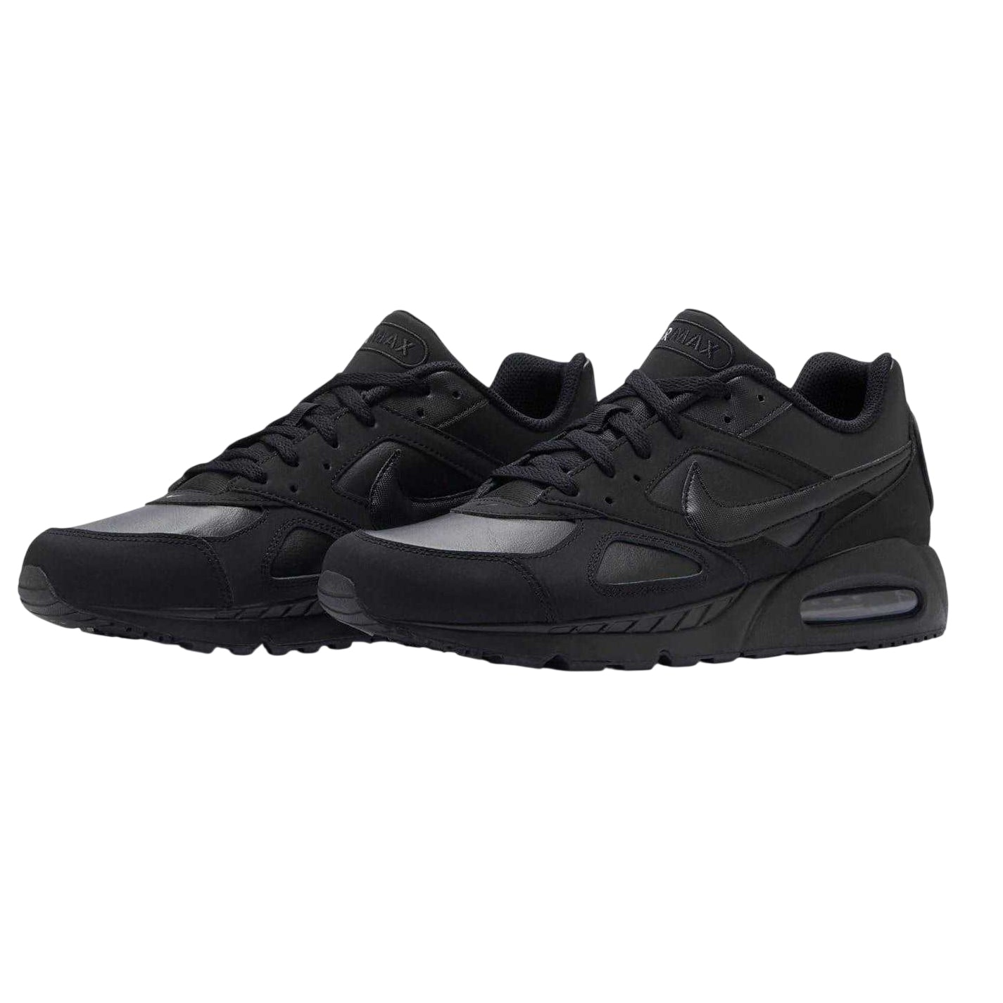 Triple Black - Lifestyle - Nike Mens Air Max Leather Trainers