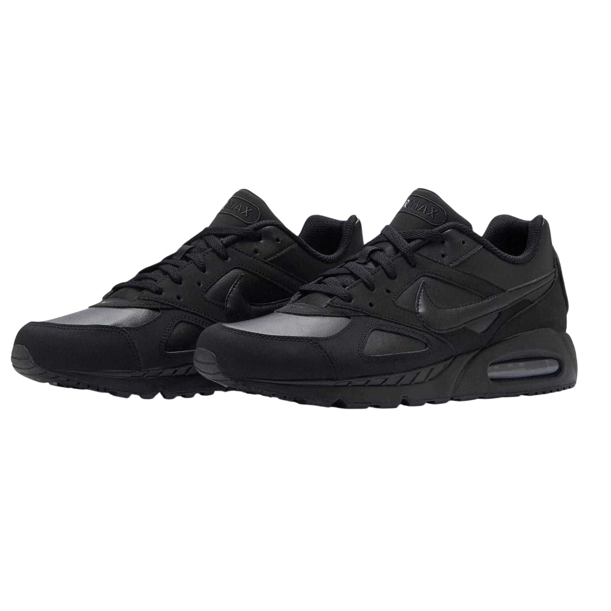 Triple Black - Lifestyle - Nike Mens Air Max Leather Trainers
