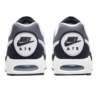Navy-White - Back - Nike Mens Air Max Leather Trainers