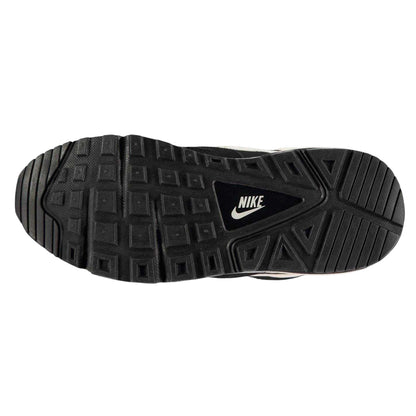 Black-White - Back - Nike Boys Air Max Leather Trainers