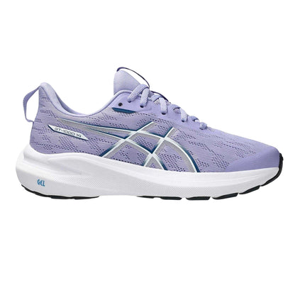 Bluebell-Twilight - Front - Asics Childrens-Kids Road+Run Cushioned Shoes