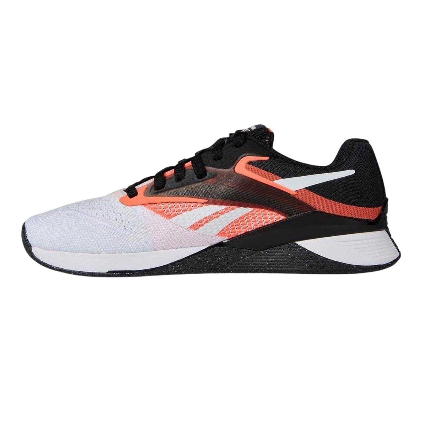 White-Orange-Black - Side - Reebok Womens-Ladies Nano X4 Shoes