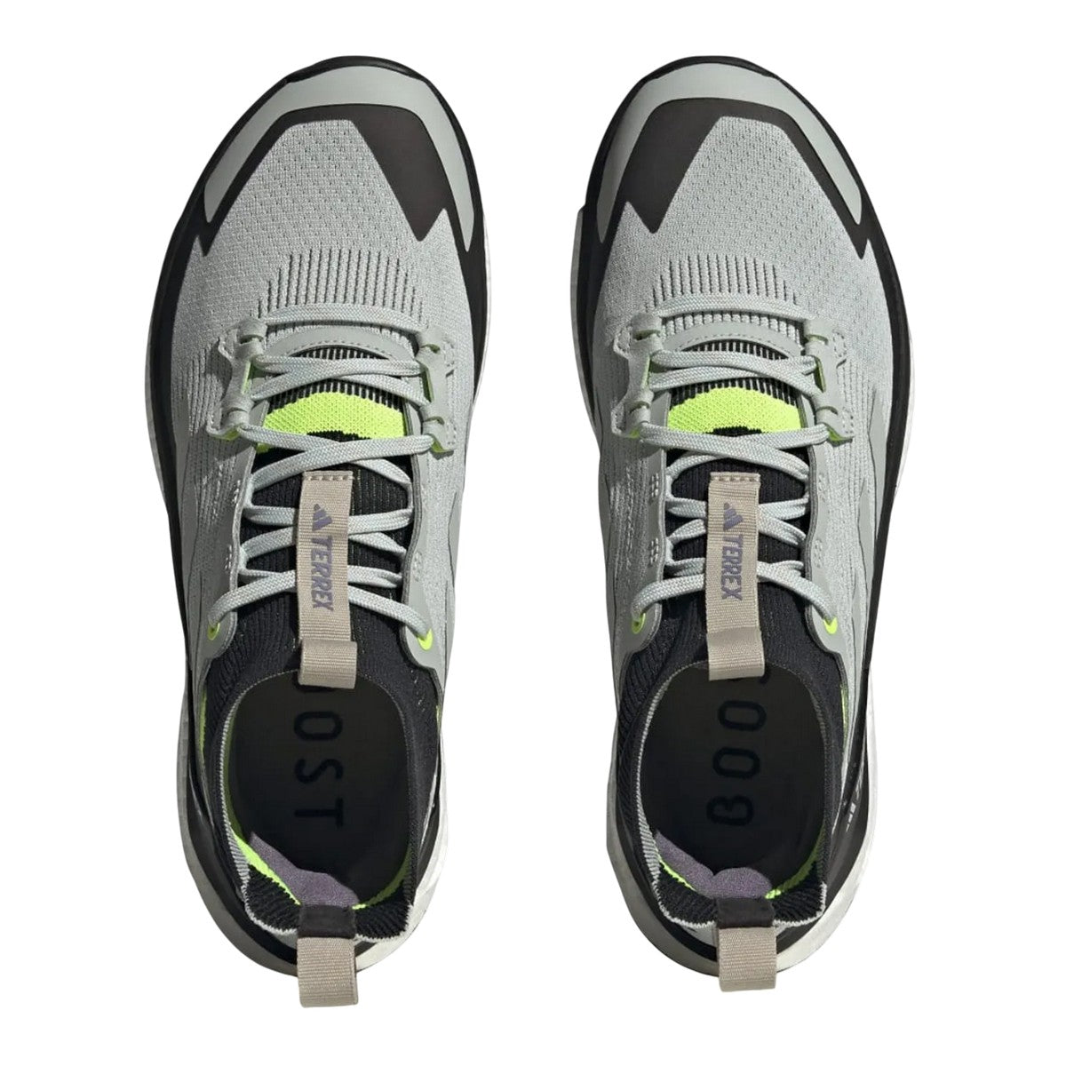 Silver - Close up - Adidas Mens Terrex Free Hiker 2.0 Hiking Shoes