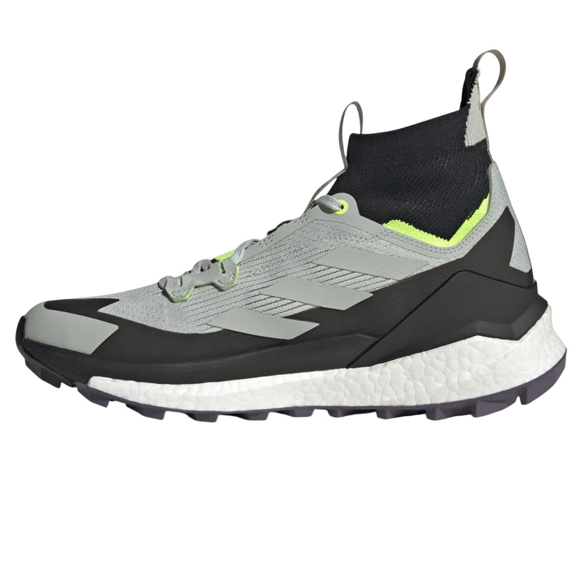 Silver - Pack Shot - Adidas Mens Terrex Free Hiker 2.0 Hiking Shoes