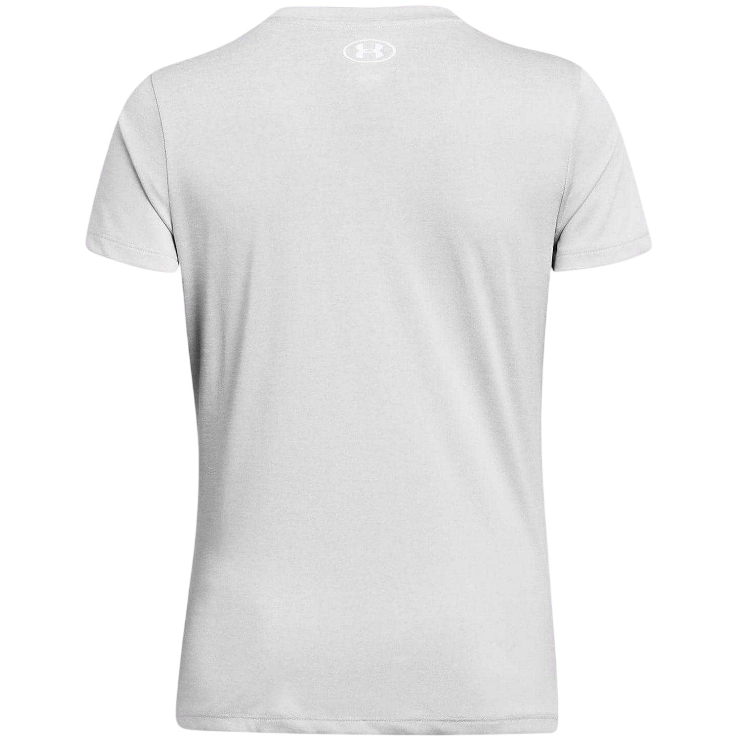 Halo Grey - Back - Under Armour Womens-Ladies Twist V Neck Loose Fit T-Shirt
