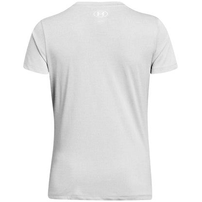 Halo Grey - Back - Under Armour Womens-Ladies Twist V Neck Loose Fit T-Shirt