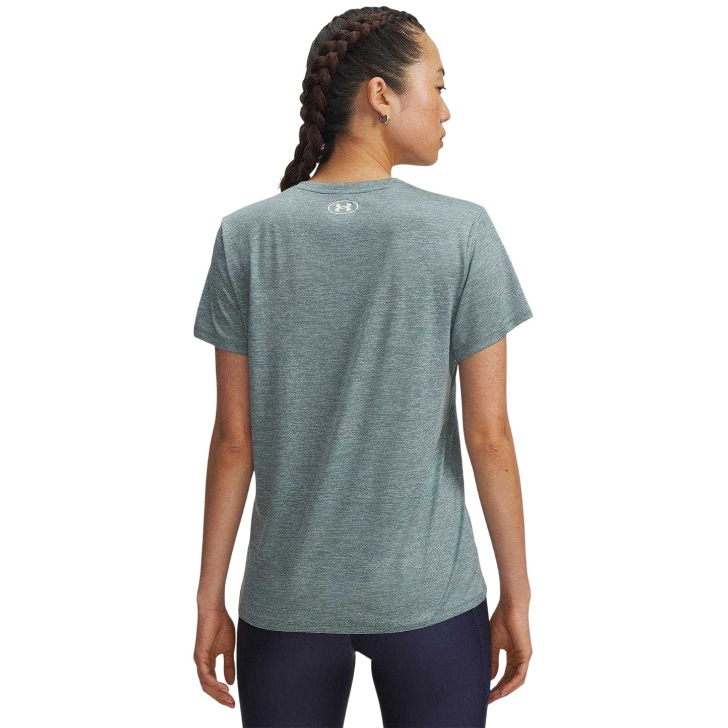 Jasper - Back - Under Armour Womens-Ladies Twist V Neck Loose Fit T-Shirt