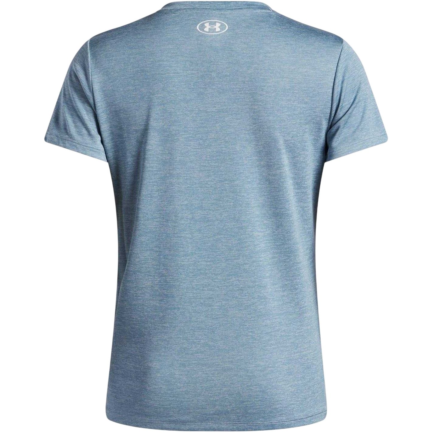 Calm Blue - Back - Under Armour Womens-Ladies Twist V Neck Loose Fit T-Shirt