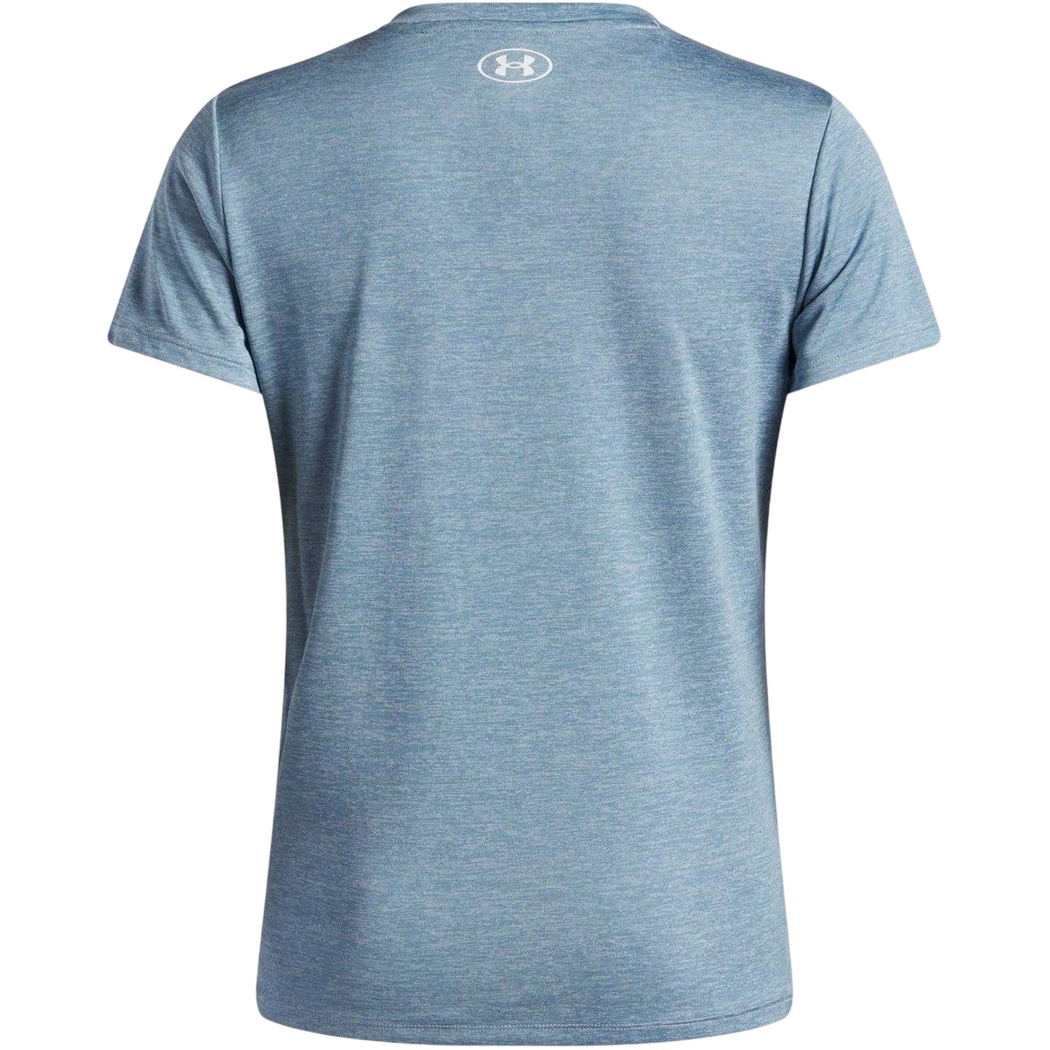 Calm Blue - Back - Under Armour Womens-Ladies Twist V Neck Loose Fit T-Shirt