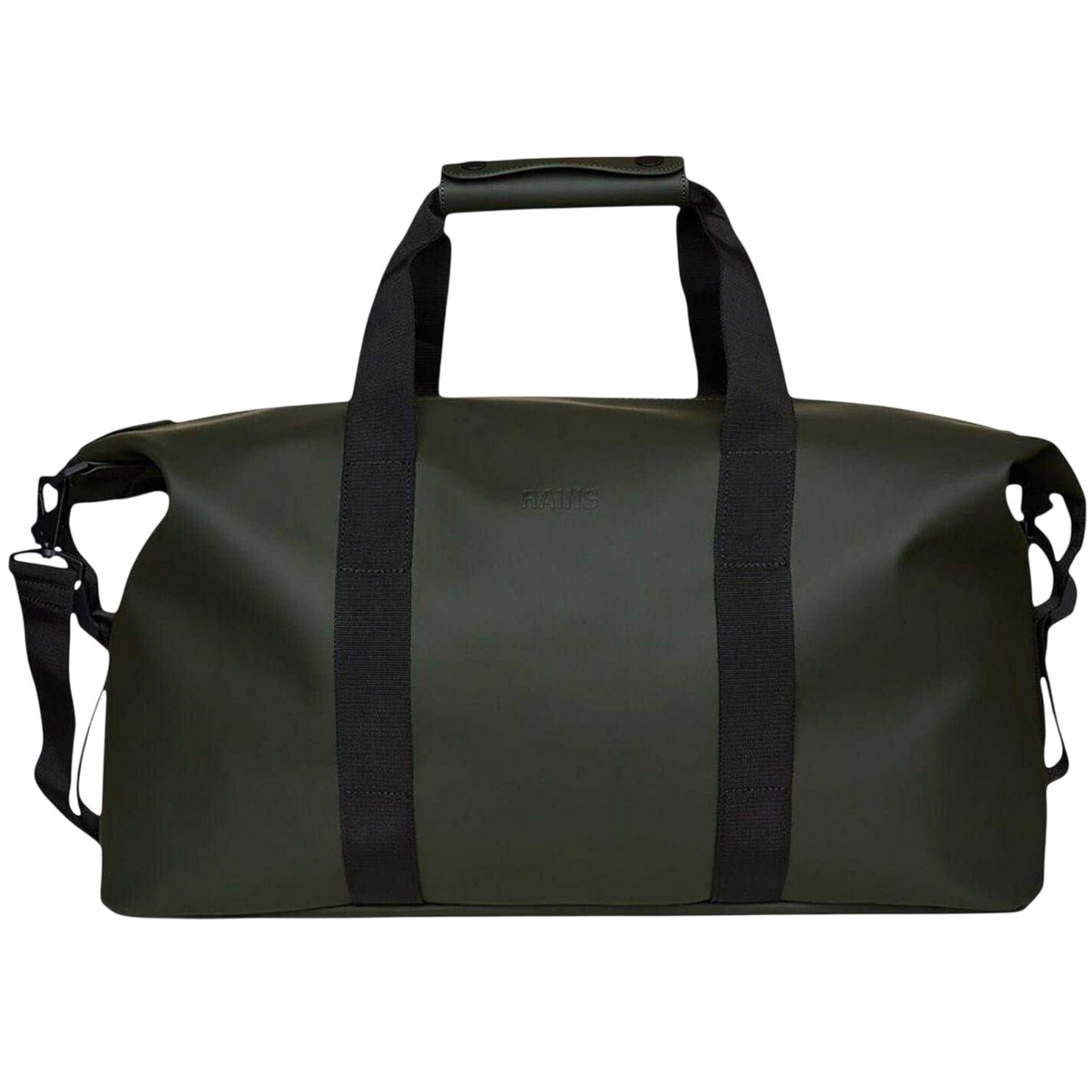 Green - Front - Rains Hilo Travel Weekend Bag