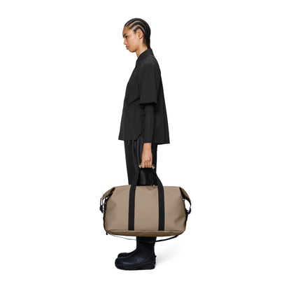 Beige - Side - Rains Hilo Travel Weekend Bag