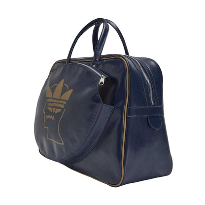 Navy - Side - Adidas Brain Dead Polyurethane Tennis Duffle Bag