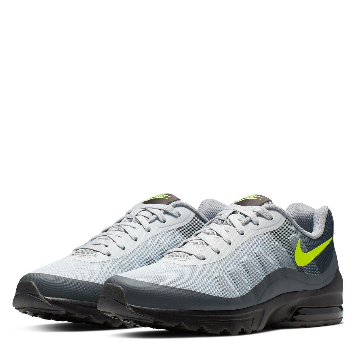 Black-Volt-Grey - Lifestyle - Nike Mens Air Max Trainers