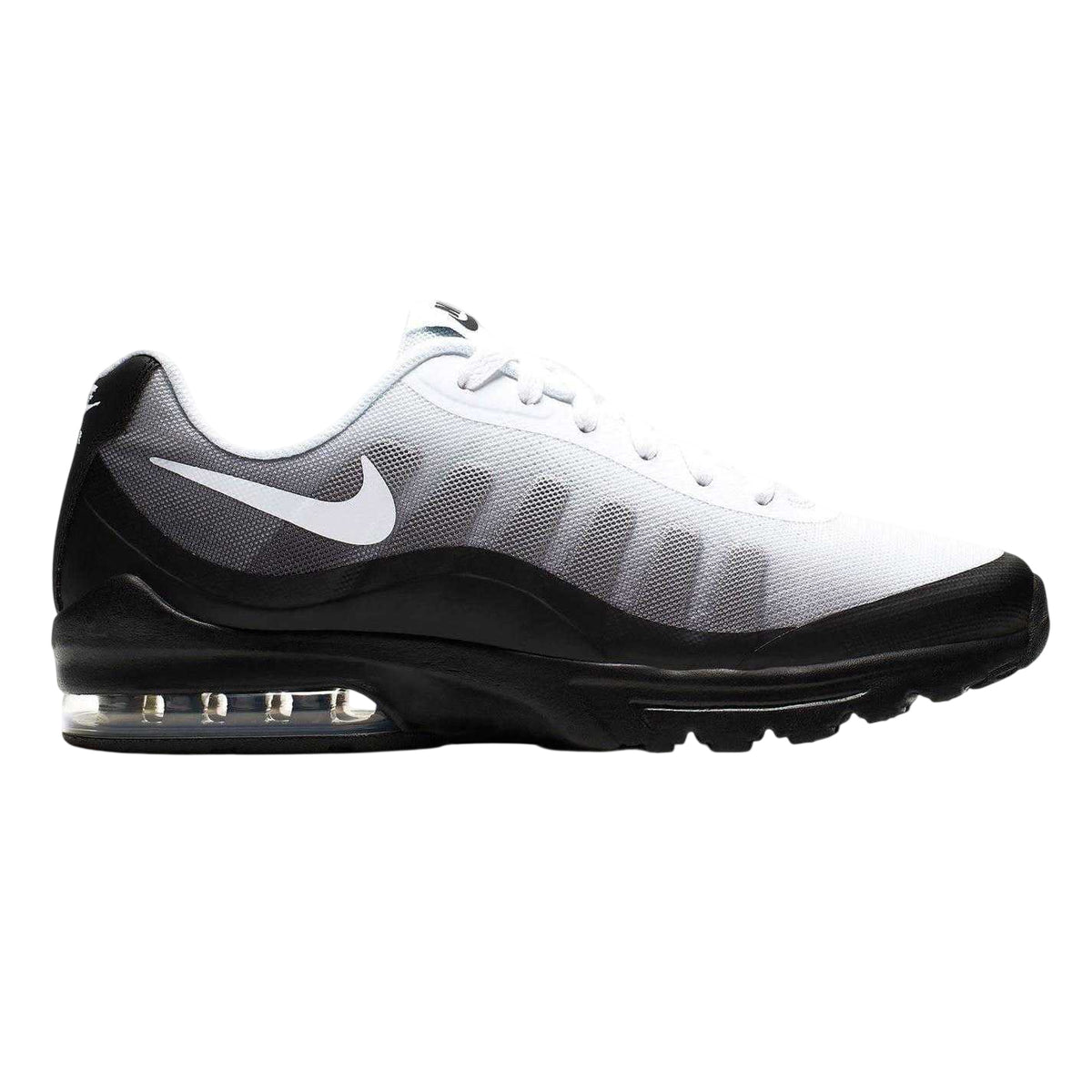 Black-White-Grey - Front - Nike Mens Air Max Trainers