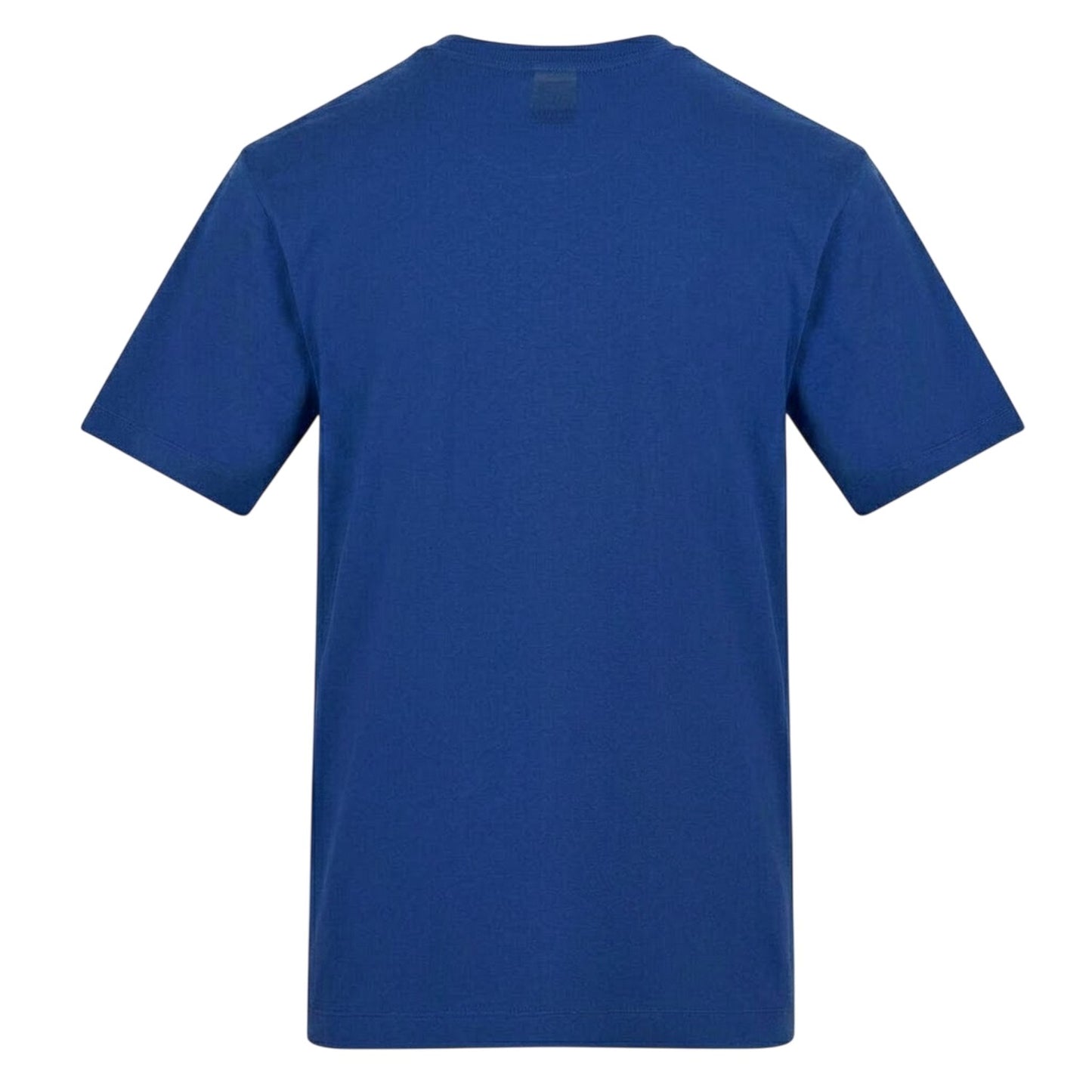 Blue - Back - AWD Unisex Adult England Flag Short-Sleeved T-Shirt
