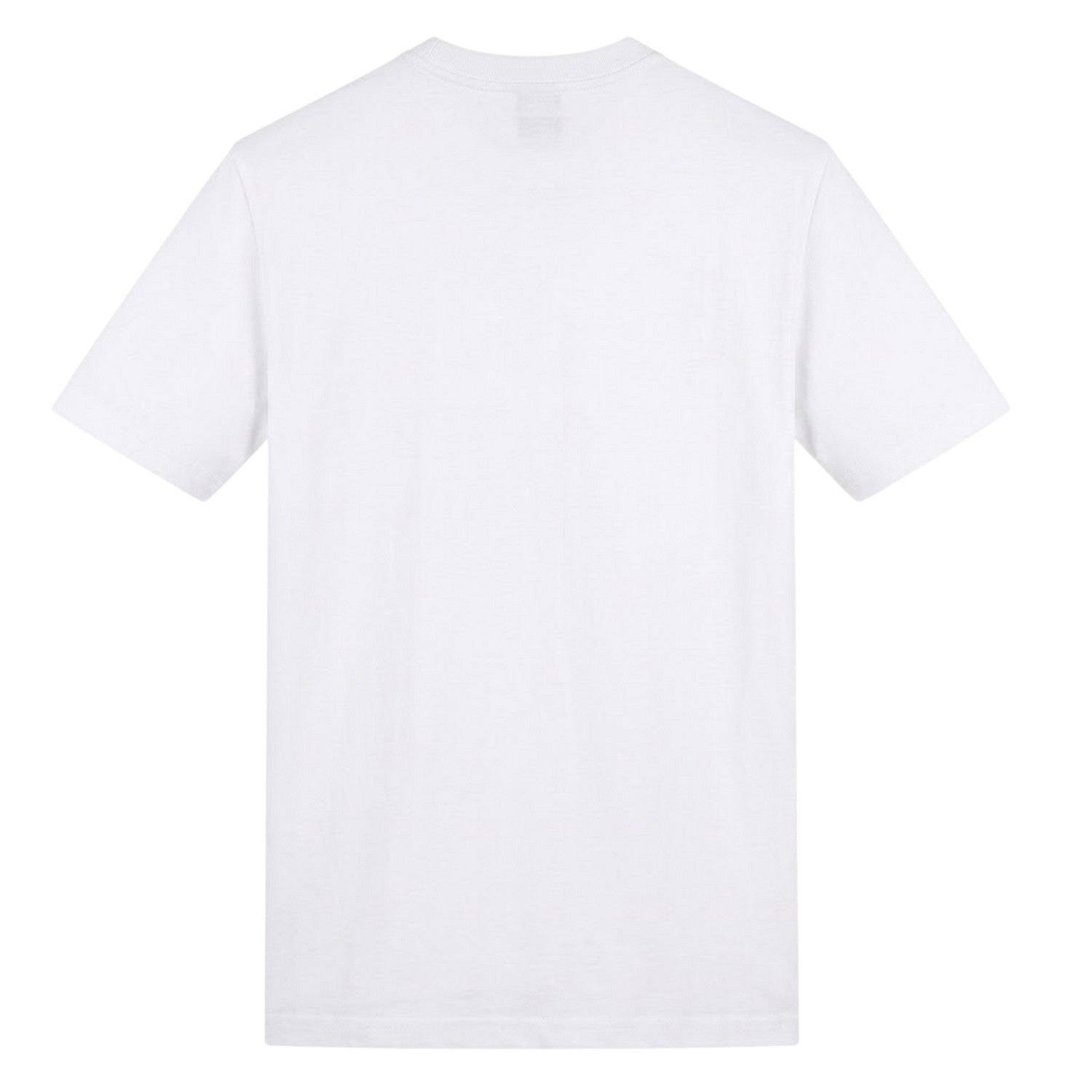 White - Back - AWD Unisex Adult England Flag Short-Sleeved T-Shirt