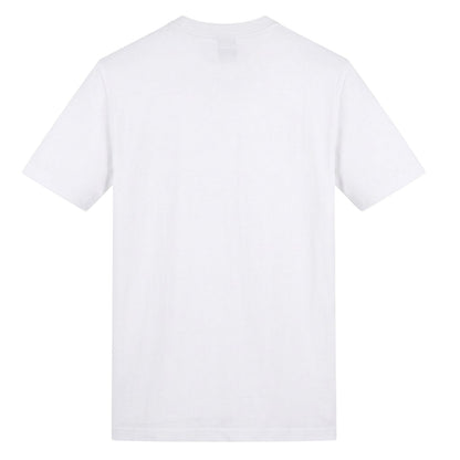 White - Back - AWD Unisex Adult England Flag Short-Sleeved T-Shirt