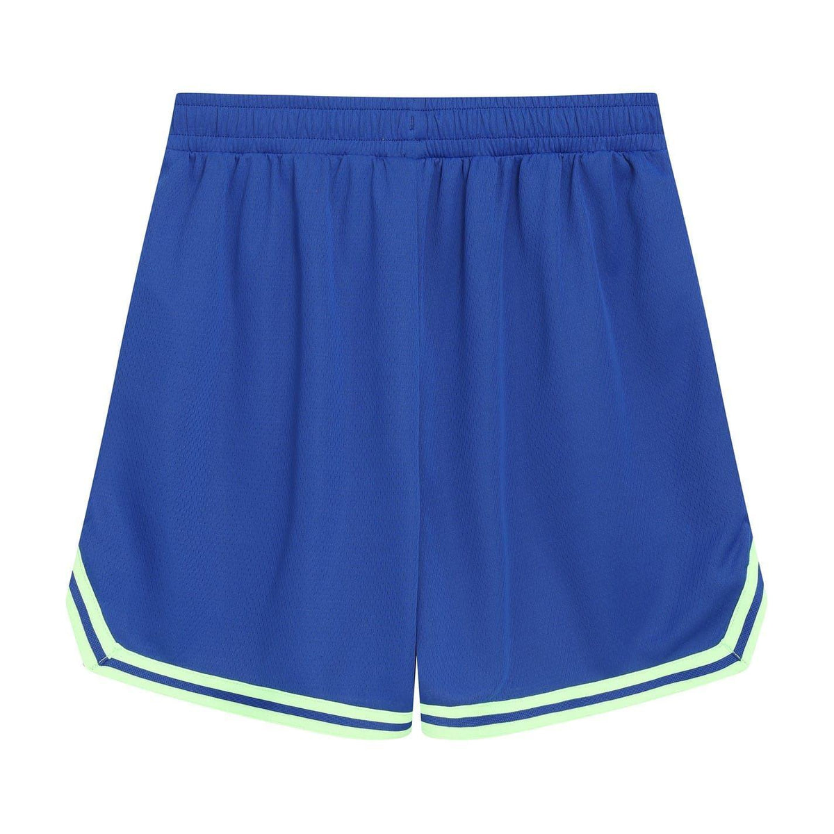 Blue-Green - Back - Everlast Childrens-Kids BB100 Mesh Basketball Shorts