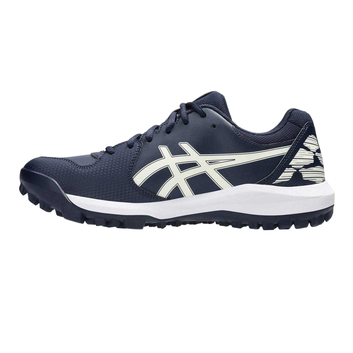 Midnight-Cream - Lifestyle - Asics Mens Lethal Field 2 Hockey Trainers