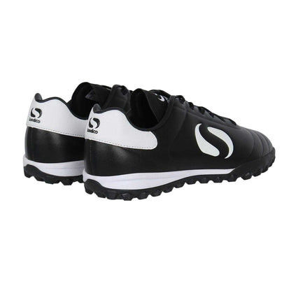 Black-White - Back - Sondico Mens Strike Astro Turf Trainers