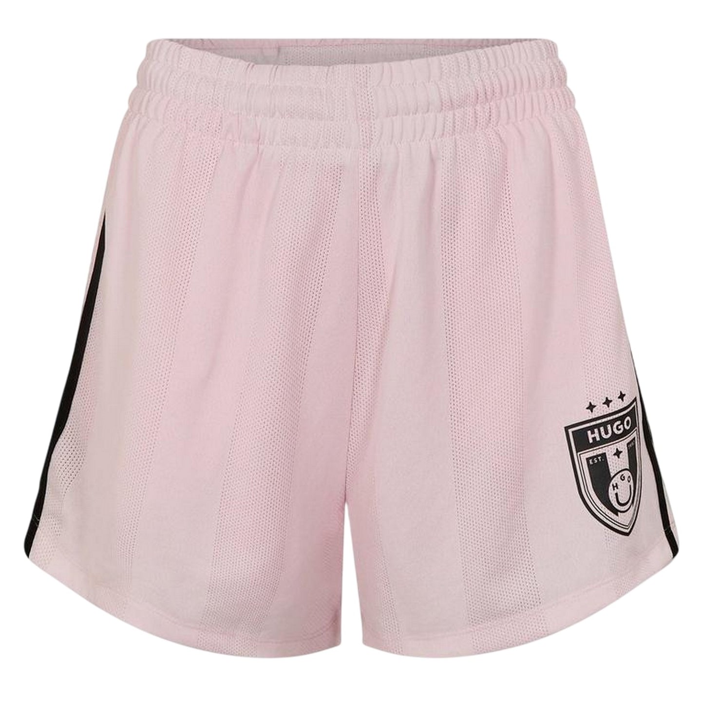 Pastel Pink - Front - Hugo Mens Nila B Game Day Football Shorts