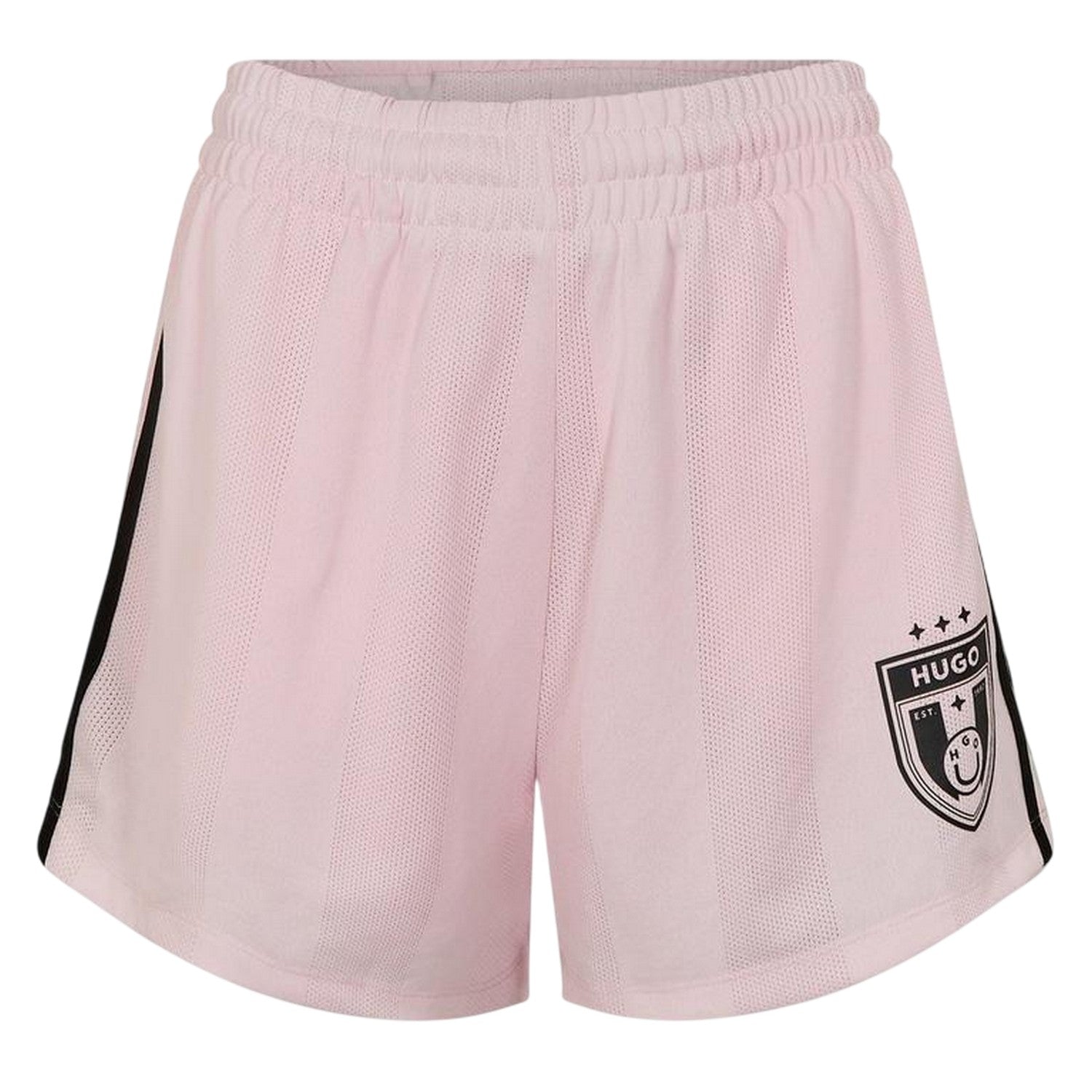 Pastel Pink - Front - Hugo Mens Nila B Game Day Football Shorts